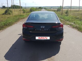 2019 Hyundai Elantra VI (AD), чёрный, 1300000 рублей, вид 3
