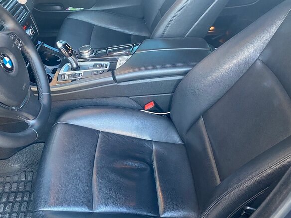 2013 BMW 5 серии 528i xDrive VI (F10/F11/F07) Рестайлинг, синий, 2200000 рублей - вид 5