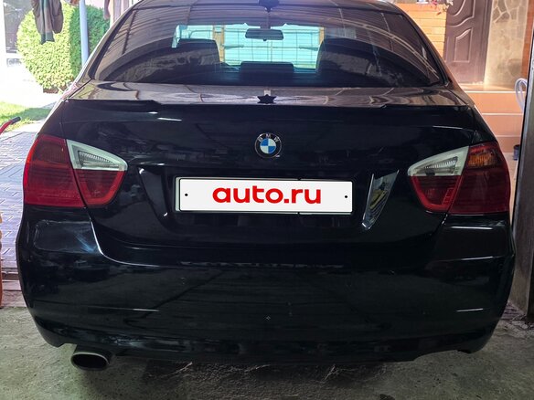 2007 BMW 3 серии 318i V (E90/E91/E92/E93), чёрный, 750000 рублей - вид 7