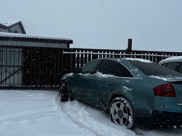 1998 Audi A6 II (C5), зелёный, 400000 рублей - вид 4
