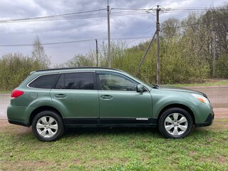 2010 Subaru Outback IV, зелёный, 990000 рублей, вид 4