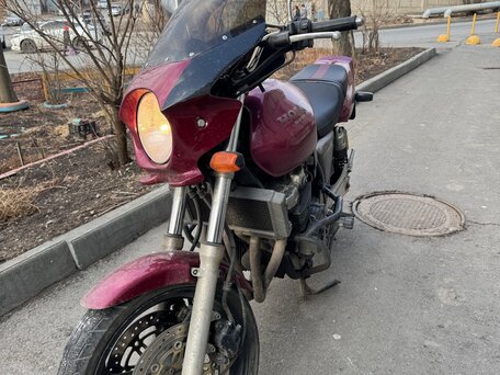 1996 Honda CB 400 Super Four, красный, 280000 рублей, вид 1