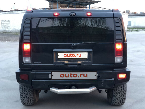 2005 Hummer H2 I, чёрный - вид 7