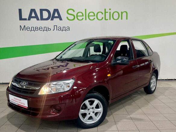 2013 Lada (ВАЗ) Granta I, красный, 455000 рублей