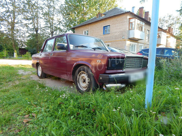 2005 Lada (ВАЗ) 2107, красный