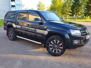 2012 Volkswagen Amarok Double Cab part-time I, чёрный, 1750000 рублей, вид 5