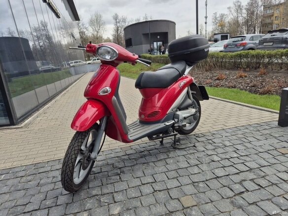 2002 Piaggio Liberty, красный, 185000 рублей - вид 7