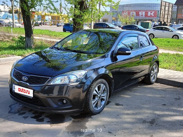 2011 Kia Ceed I Рестайлинг, чёрный, 615000 рублей