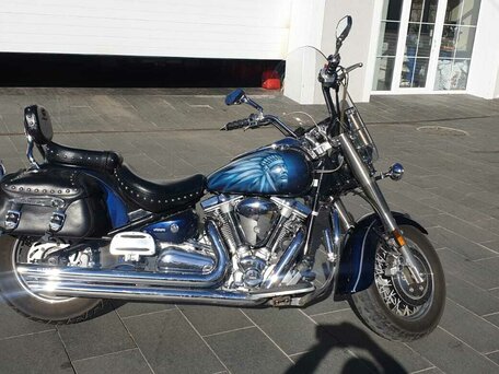 2008 Yamaha XV 1700 Road Star, зелёный, 800000 рублей, вид 4