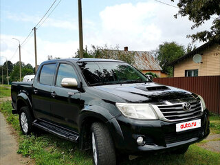 2013 Toyota Hilux VII Рестайлинг, чёрный, 1686726 рублей, вид 1