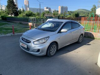 2011 Hyundai Solaris I, серый, 850000 рублей, вид 1