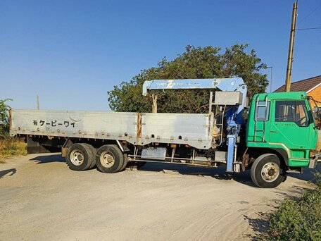 1993 Fuso (Mitsubishi) Super Great, зелёный, 5500000 рублей, вид 4