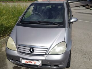 2001 Mercedes-Benz A-Класс 160 I (W168) Рестайлинг, серый, 400000 рублей, вид 1
