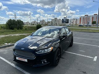 2015 Ford Fusion (North America) II, чёрный, 1300000 рублей, вид 1