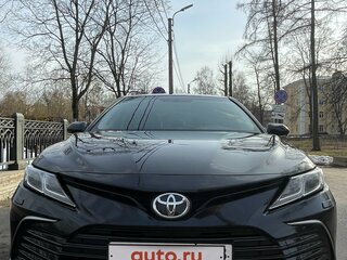 2021 Toyota Camry VIII (XV70) Рестайлинг, чёрный, 3200000 рублей, вид 3