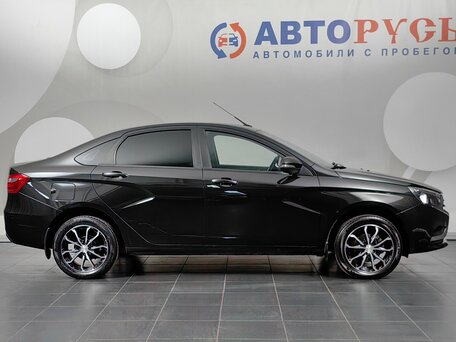 2016 Lada (ВАЗ) Vesta I, чёрный, 737000 рублей, вид 5
