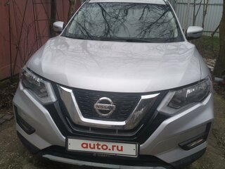 2017 Nissan Rogue II Рестайлинг, серебристый, 1600000 рублей, вид 1