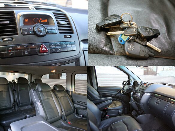 2008 Mercedes-Benz Viano L1 I (W639), зелёный - вид 8