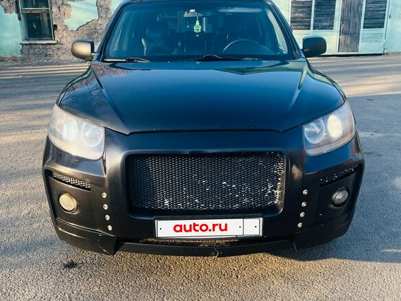 2006 Hyundai Santa Fe II, чёрный, 820000 рублей