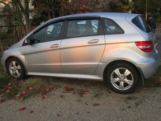 2010 Mercedes-Benz B-Класс 180 I (W245) Рестайлинг, серебристый, 1050000 рублей, вид 4