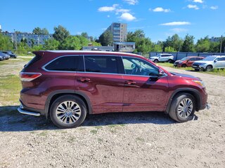 2014 Toyota Highlander III (XU50), пурпурный, 2670000 рублей, вид 4