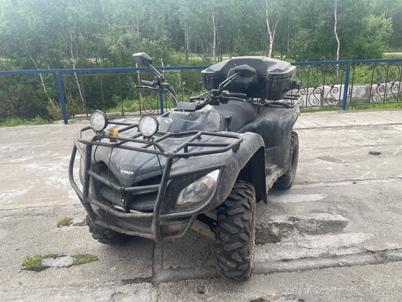 2013 Stels ATV-600, серый, 470000 рублей