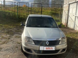 2012 Renault Logan I Рестайлинг, серый, 500000 рублей, вид 1