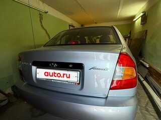 2006 Hyundai Accent ТагАЗ II, серебристый, 1150000 рублей, вид 2