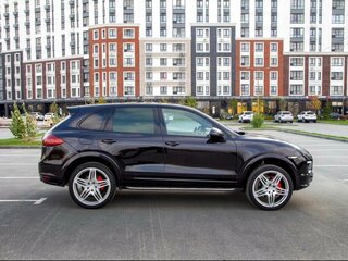 2012 Porsche Cayenne Turbo II (958), чёрный, 3330000 рублей, вид 2