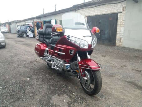 2002 Honda GL 1800 Gold Wing, пурпурный, 750000 рублей, вид 5