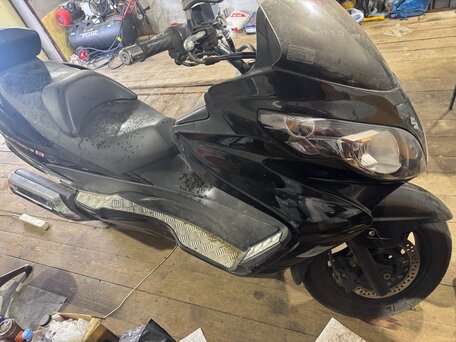 2007 Suzuki Burgman (SkyWave) 250, чёрный, 230000 рублей, вид 2