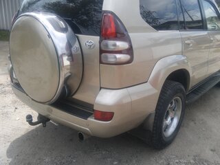 2005 Toyota Land Cruiser Prado 5-speed 120 Series, золотистый, 1700000 рублей, вид 3