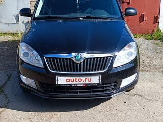 2011 Skoda Fabia II Рестайлинг, чёрный, 600000 рублей, вид 1