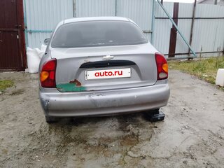 2007 Chevrolet Lanos I, серебристый, 100000 рублей, вид 2