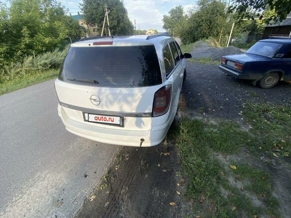 2007 Opel Astra H, белый, 680000 рублей - вид 1