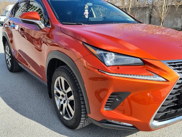 2021 Lexus NX 300 I Рестайлинг, оранжевый, 4850000 рублей - вид 13