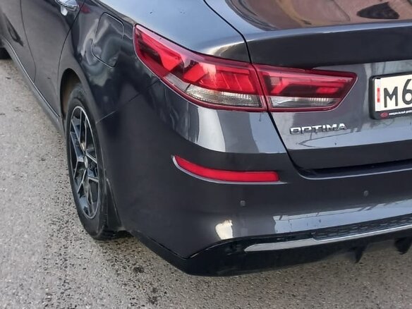 2019 Kia Optima IV Рестайлинг, серый, 1800000 рублей - вид 6