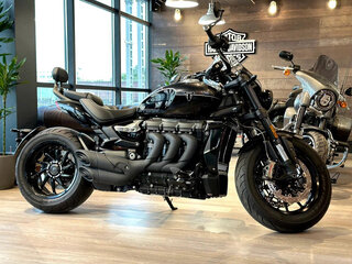 2024 Triumph Rocket 3, чёрный, 3600000 рублей, вид 5