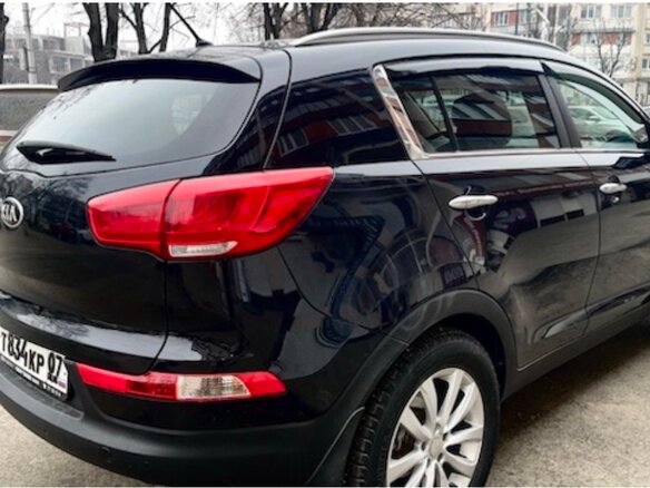 2014 Kia Sportage III Рестайлинг, чёрный, 1275000 рублей - вид 1