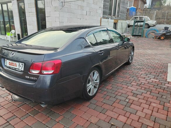 2007 Lexus GS 450h III, серый, 1050000 рублей - вид 7