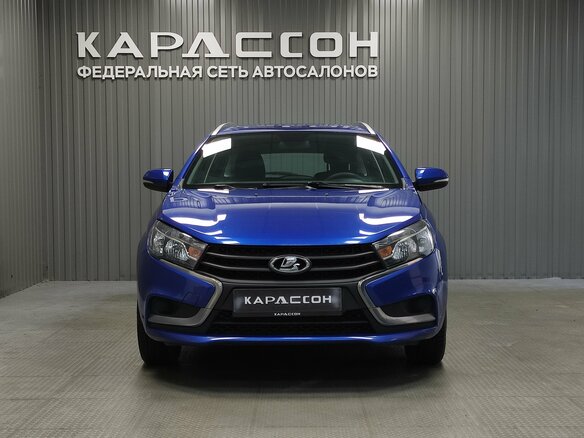 2021 Lada (ВАЗ) Vesta SW I, синий - вид 2