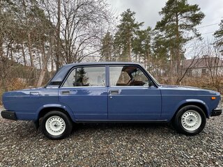 2006 Lada (ВАЗ) 2107, синий, 307000 рублей, вид 4