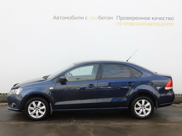 2011 Volkswagen Polo V, синий - вид 6