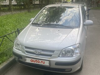 2005 Hyundai Getz I, серебристый, 230000 рублей, вид 1