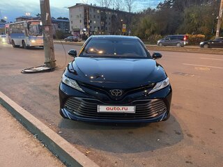2020 Toyota Camry VIII (XV70), чёрный, 3000000 рублей, вид 1