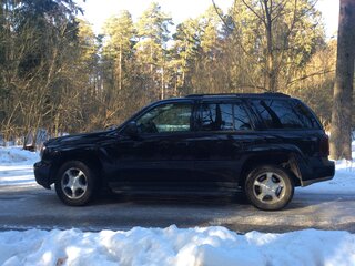 2007 Chevrolet TrailBlazer I Рестайлинг, чёрный, 850000 рублей, вид 5