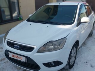 2008 Ford Focus II Рестайлинг, белый, 455000 рублей, вид 1