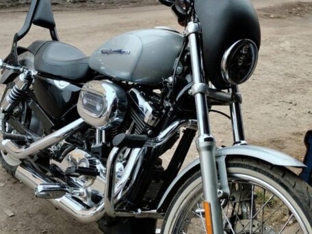 2006 Harley-Davidson Sportster 1200, серебристый, 550000 рублей, вид 1