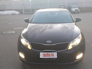2014 Kia Optima III Рестайлинг, чёрный, 1550000 рублей, вид 2