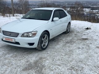 2002 Toyota Altezza, белый, 735000 рублей, вид 1